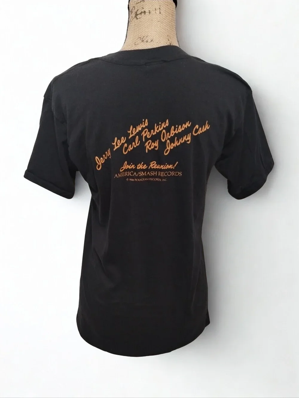 Vintage 1986 Single Stitch Class Of 55 Band Reunion Tee Shirt